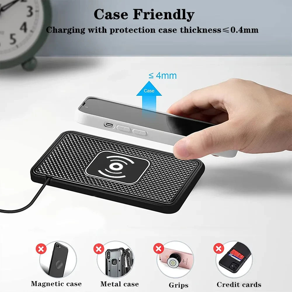 Silicone Car Wireless Charger Pad