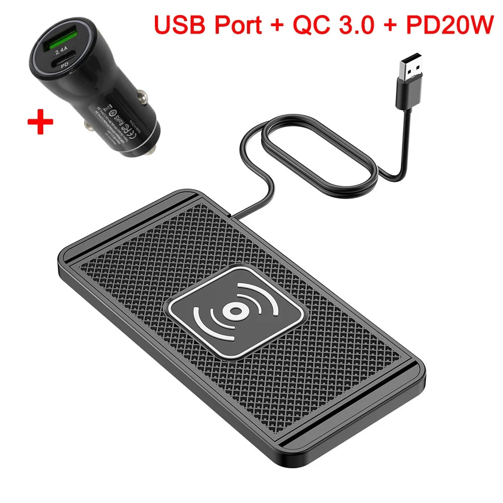 Silicone Car Wireless Charger Pad