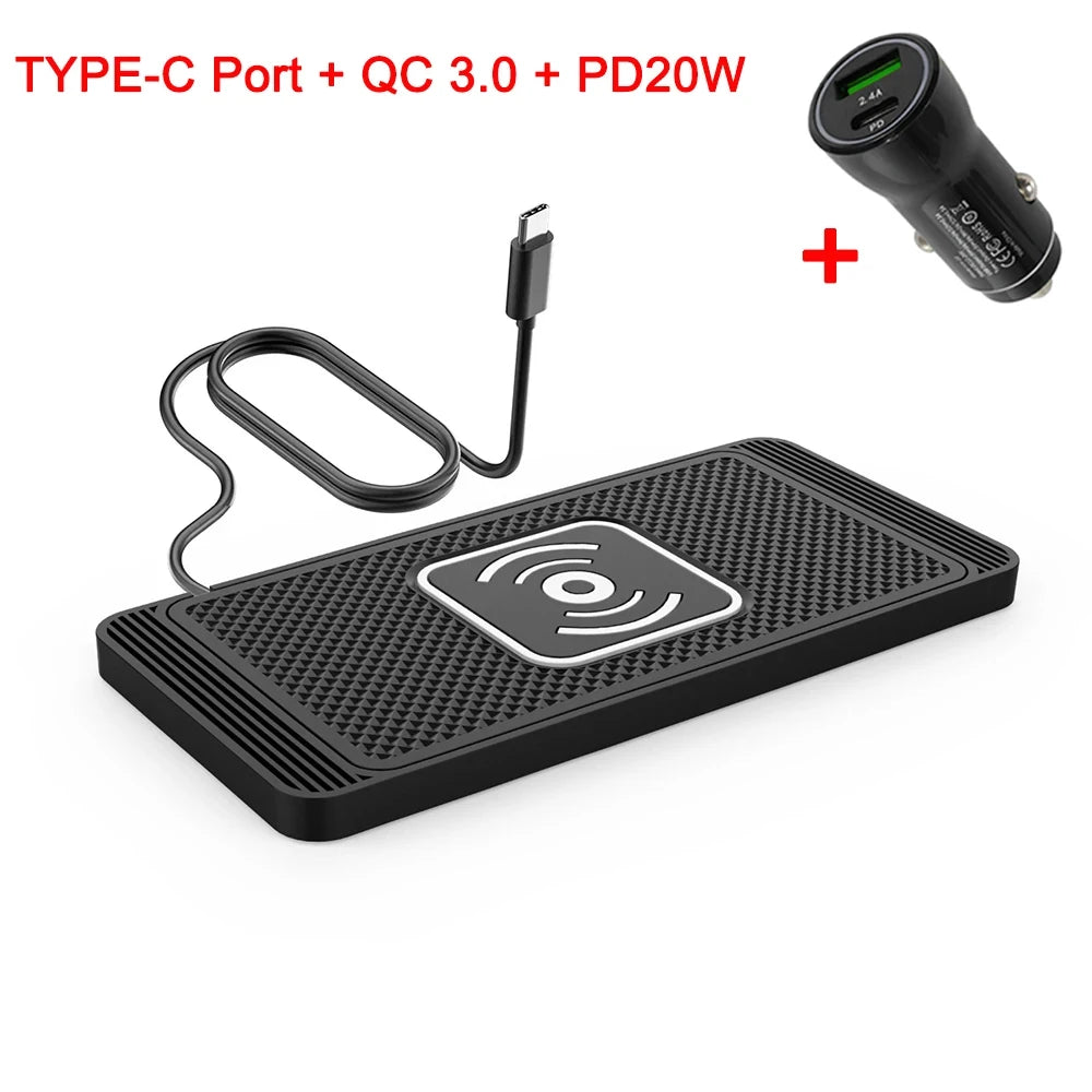 Silicone Car Wireless Charger Pad