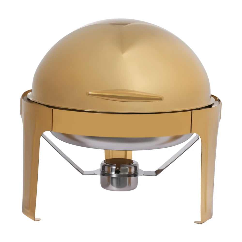 Gold Round Chafing Dish